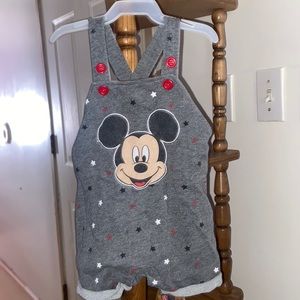 Disney Mickey Mouse overalls